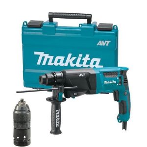 Перфоратор Makita HR2631FT, SDS-Plus, 2.4J, 800W