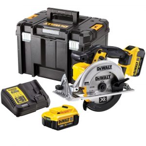 Акумулаторен циркуляр DeWALT DCS391M2, 18V, Ø 165 mm, 3700 minˉ¹