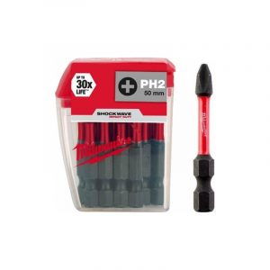 Накрайници ударни MILWAUKEE 4932430855,  PH2, 50mm, 10 броя