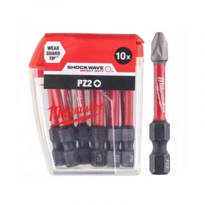 Накрайници ударни MILWAUKEE 4932430866, PZ2, 50mm, 10 броя