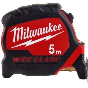 Ролетка противоударна двулицева 4932471815 MILWAUKEE WIDE BLADE 5 m