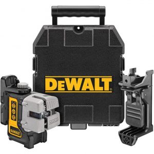 Лазерен нивелир линеен DEWALT DW089K, 3 лъча