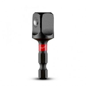 Адаптер за ударен винтоверт 1/4″ шестограм – 1/2″ квадрат MILWAUKEE 4932478803