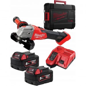Акумулаторен ъглошлайф MILWAUKEE M18FSAG125XB-502X , 18V, Ø 125, 8500 min¹,4933478430