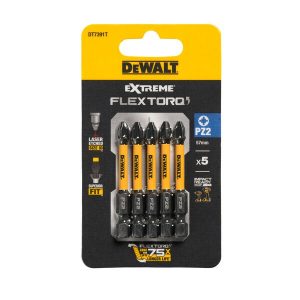 Накрайници ударни Pz2 - 57mm  DeWALT DT7391T, 5 броя