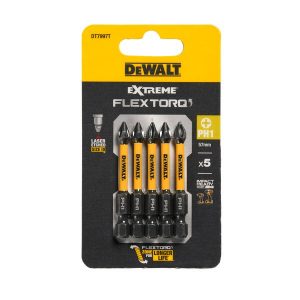 Накрайници ударни Ph1 - 57mm  DeWALT DT7997T, 5 броя