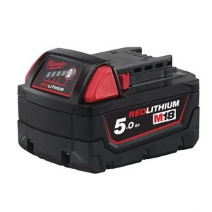 Акумулаторна батерия Li-ion Milwaukee M18B5, 18V, 5 Ah