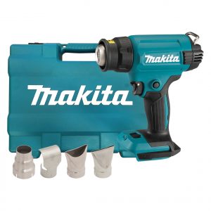 Акумулаторен пистолет за горещ въздух Makita DHG181ZK, 18V, 550°C