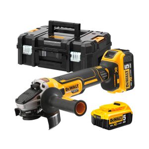 Акумулаторен ъглошлайф DeWALT DCG405P2, 18V, Ø125