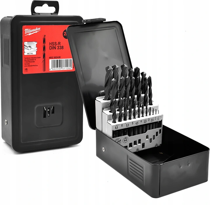 Комплект свредла за метал MILWAUKEE 4932352469, 25 части