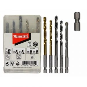 Комплект свредла за бетон, дърво и метал MAKITA D-23759