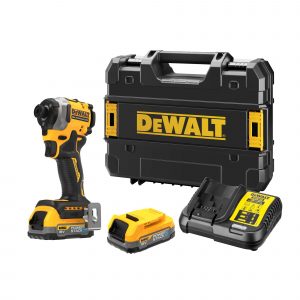 Акумулаторен ударен винтоверт DeWALT DCF850E2T, 18 V, 205 Nm
