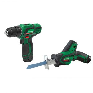 Комплект винтоверт и саблен трион акумулаторни STATUS CT12PRLI