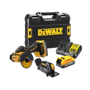 Ъглошлайф акумулаторен DEWALT DCS438E2T, 18V