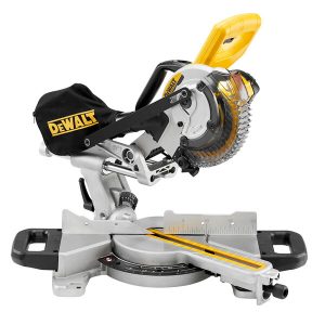 Акумулаторен настолен циркуляр с герунг DeWALT DCS365N