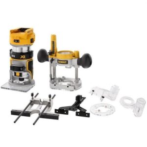 Акумулаторна оберфреза DeWALT DCW604N, 18V, 6-8mm