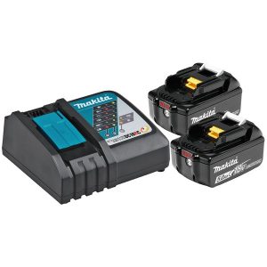 Комплект батерии и зарядно устройство Makita 197570-9, 18 V, 2 x 5Ah