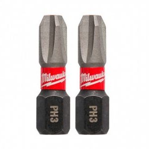 Накрайник ударен Milwaukee 4932430857, PH3x25 mm, 2 броя