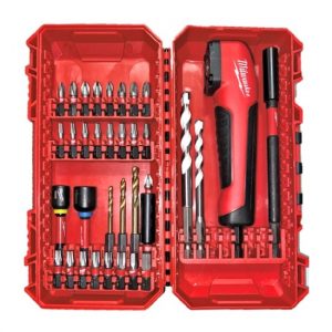 Накрайници комплект с ъглова приставка Milwaukee 4932493653, 35 части