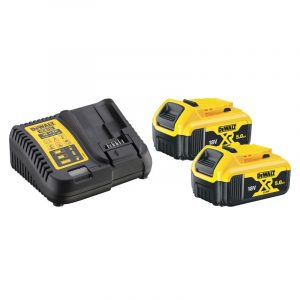 Комплект от бързозареждащо устройство с две батерии DeWALT DCB115P2, 18V XR 2x5.0Ah