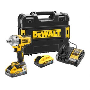 Акумулаторен безчетков гайковерт ударен DeWALT DCF891H2T , 18 V, 1084 Nm
