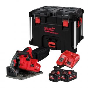 Акумулаторен циркуляр Milwaukee M18FPS55-552P, 18 V ,165 mm