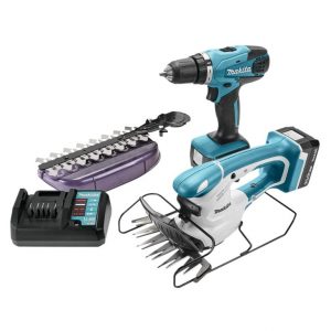 Комплект акумулаторни инструменти Makita DK14004X1, 14.4 V