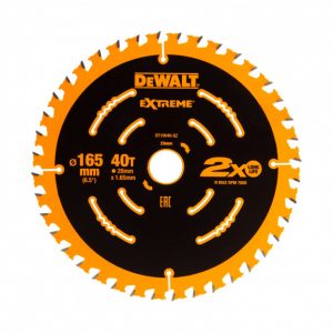 Диск с твърдосплавни пластини DеWALT DT10640, 165/1.65/20 Z=40