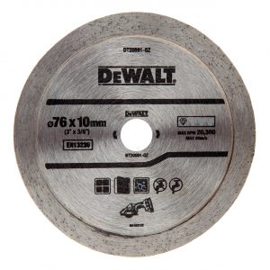 Диамантен диск за рязане DeWALT DT20591, 76x10 mm