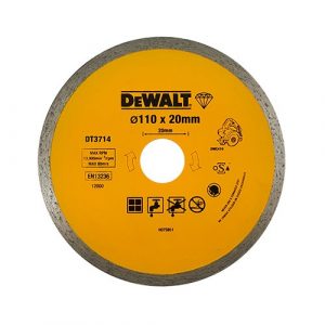 Диамантен диск DeWALT DT3714, 110 mm