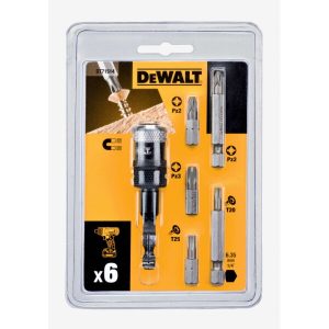 Комплект битове с адаптор DеWALT DT71514, 6 части