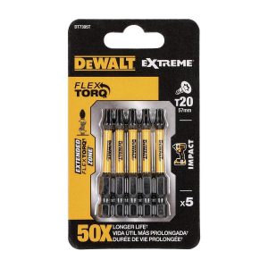 Накрайници за винтоверти DеWALT DT7395T, T20 x 57 mm, 5 броя