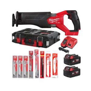 Акумулаторен саблен трион MILWAUKEE M18FSZ100P-502P, 18V