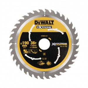 Циркулярен диск за рязане на дървесина DeWALT DT99563, 190/1.55/30 Z=36