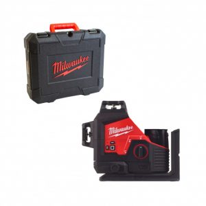 Линеен лазерен нивелир Milwaukee M123PL-0C, 4933478103, 12 V