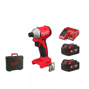 Акумулаторен ударен винтоверт Milwaukee M18BLIDRC-402C, 18V, 190 Nm