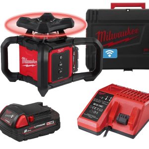 Ротационен лазерен нивелир Milwaukee M18RLOH600-201C, 18 V