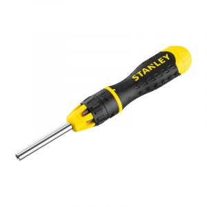 Отвертка с тресчотка и 10 сменяеми накрайници Stanley 0-68-010