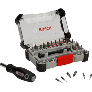 Комплект накрайници за финна работа BOSCH 2607002835, 42 части