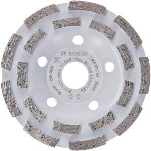 Диамантен диск за шлайфане на бетон BOSCH EXPERT FOR CONCRETE LONG LIFE 2608601762, 125x22.23x5 mm