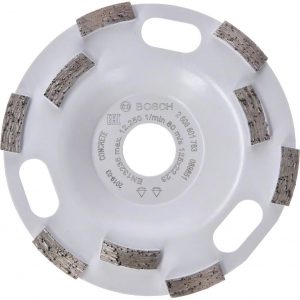 Диамантен диск за шлайфане на бетон BOSCH EXPERT FOR CONCRETE HIGH SPEED 2608601763, 125×22.23×5 mm