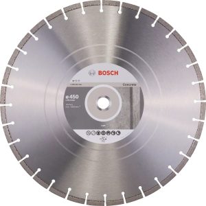 Диамантен диск BOSCH STANDARD FOR CONCRETE 2608602546, 450x25.4x3.6x10 за бетон