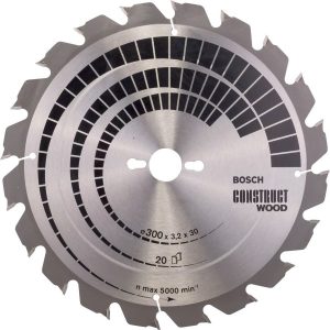 Диск за циркуляр BOSCH CONSTRUCT WOOD 2608640690, 300x30x3.2x20Z