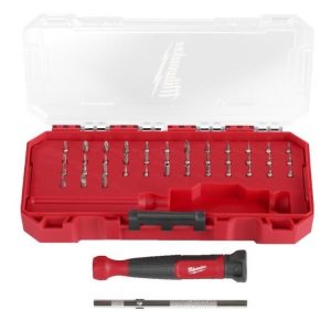 Прецизна отвертка със сменяеми накрайници Milwaukee 4932498177, 39 части
