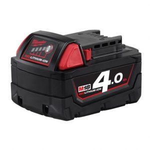 Акумулаторна батерия Li-ion Milwaukee M18B4, 18V, 4 Ah