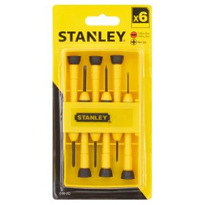 Комплект отвертки за фина механика Stanley 0-66-052, 6 части