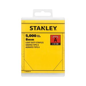 Скоба за такер Stanley 1-TRA205-5T, тип A, 8mm, 5000 броя