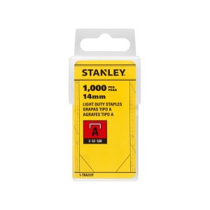 Скоба за такер Stanley 1-TRA209T, тип A, 14mm, 1000 броя