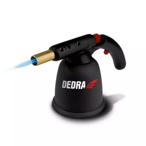Газова горелка за запояване със запалване PIEZO DEDRA 31A010, 2.8kW
