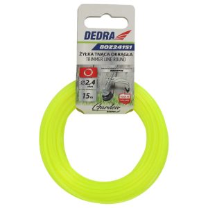 Корда за тример DEDRA 80Z24151, 2,4mmx15m